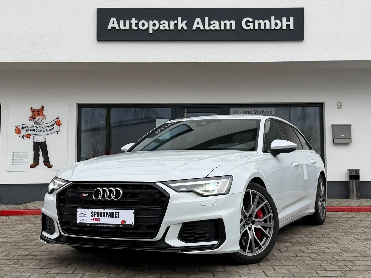 Audi S6 Av. 3.0 TDI quat.Matrix Leder Lane ViCo Optik Weiß - 1
