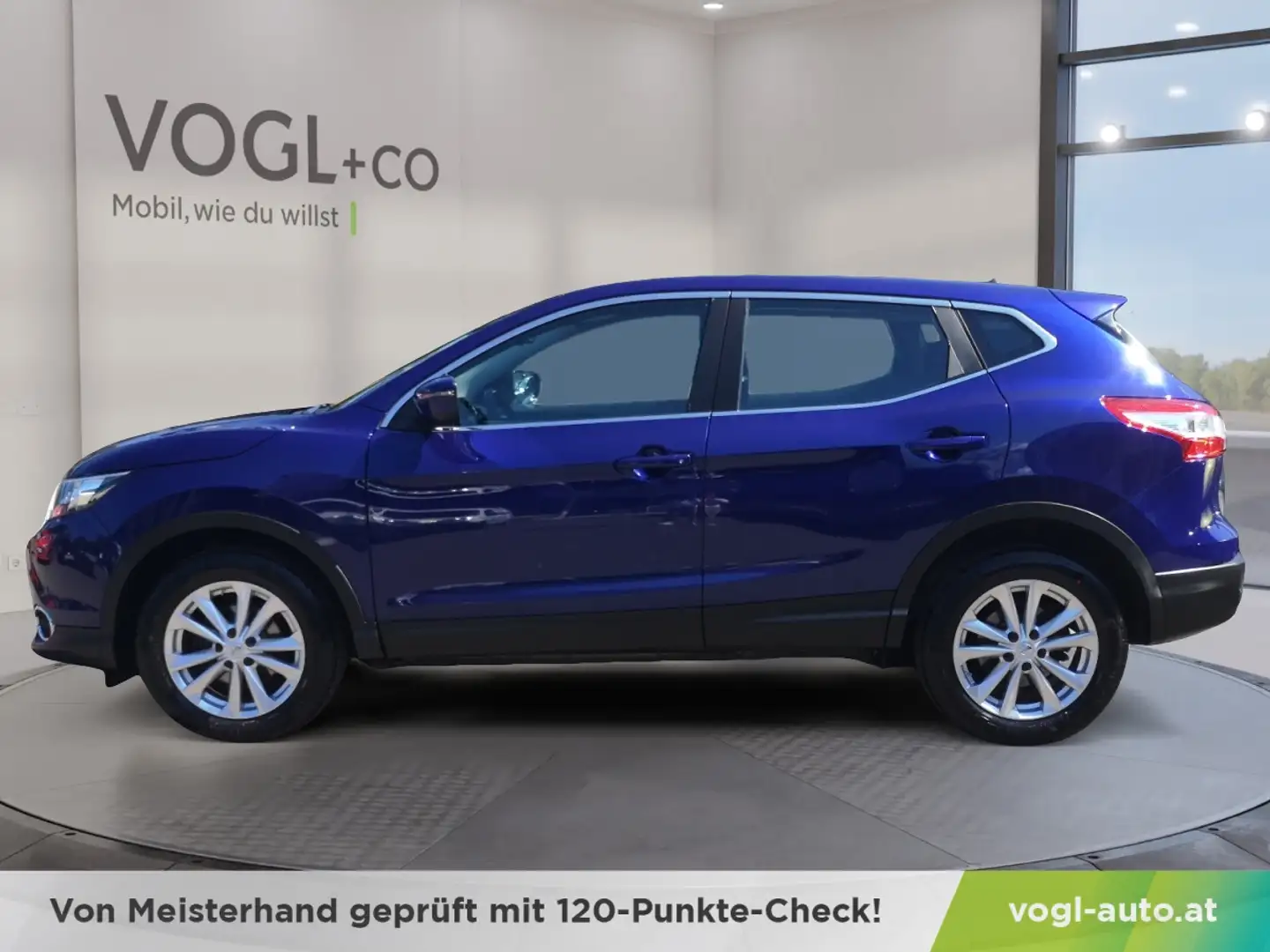 Nissan Qashqai Acenta 1,6l dCi 131PS ALL-MODE 4x4i Blauw - 2