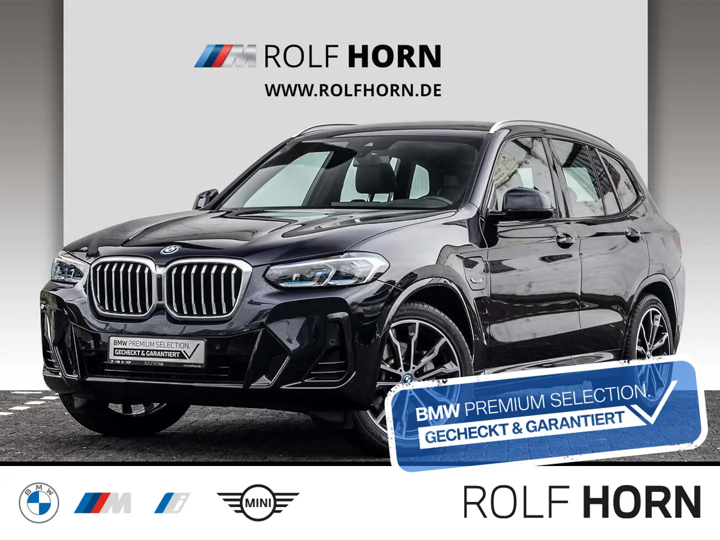 BMW X3 xDrive30e M Sportpaket HeadUp Laser AHK HiFi Schwarz - 1