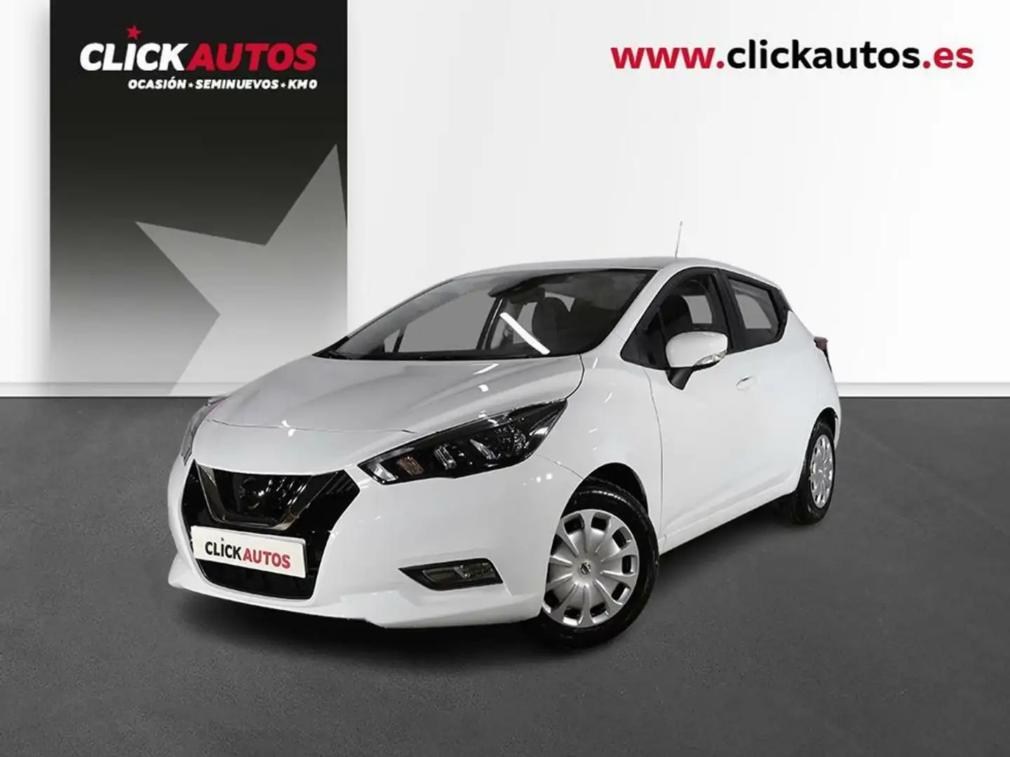 Nissan Micra IG-T Acenta 100 Blanc - 1