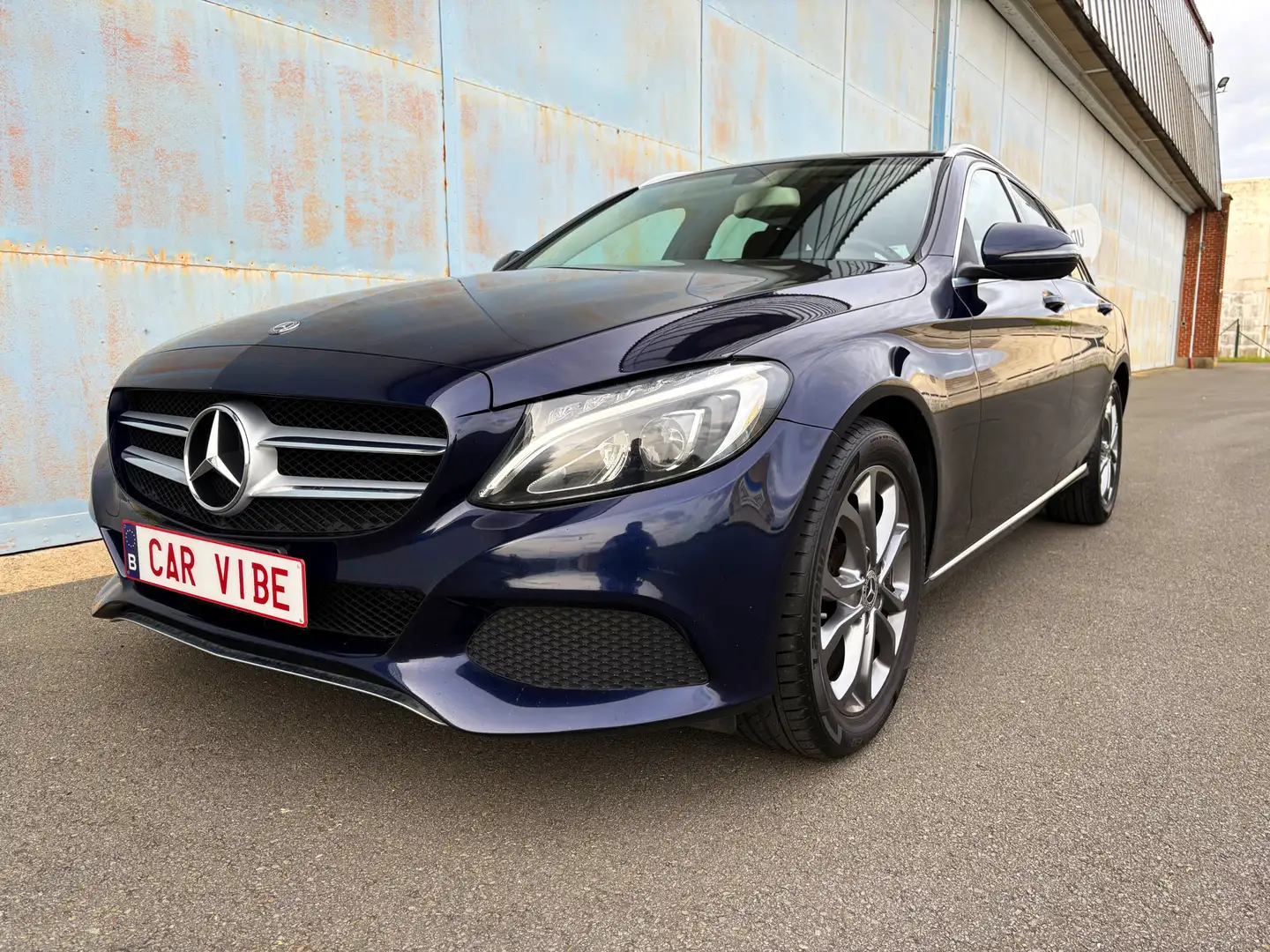 Mercedes-Benz C 220 C 220d BREAK + GPS + BLUETOOTH + GARANTIE Blauw - 1
