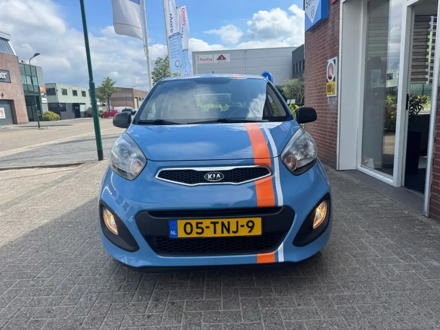 Kia Picanto 1.2 16V 63kW 5-drs Airco Blauw - 2