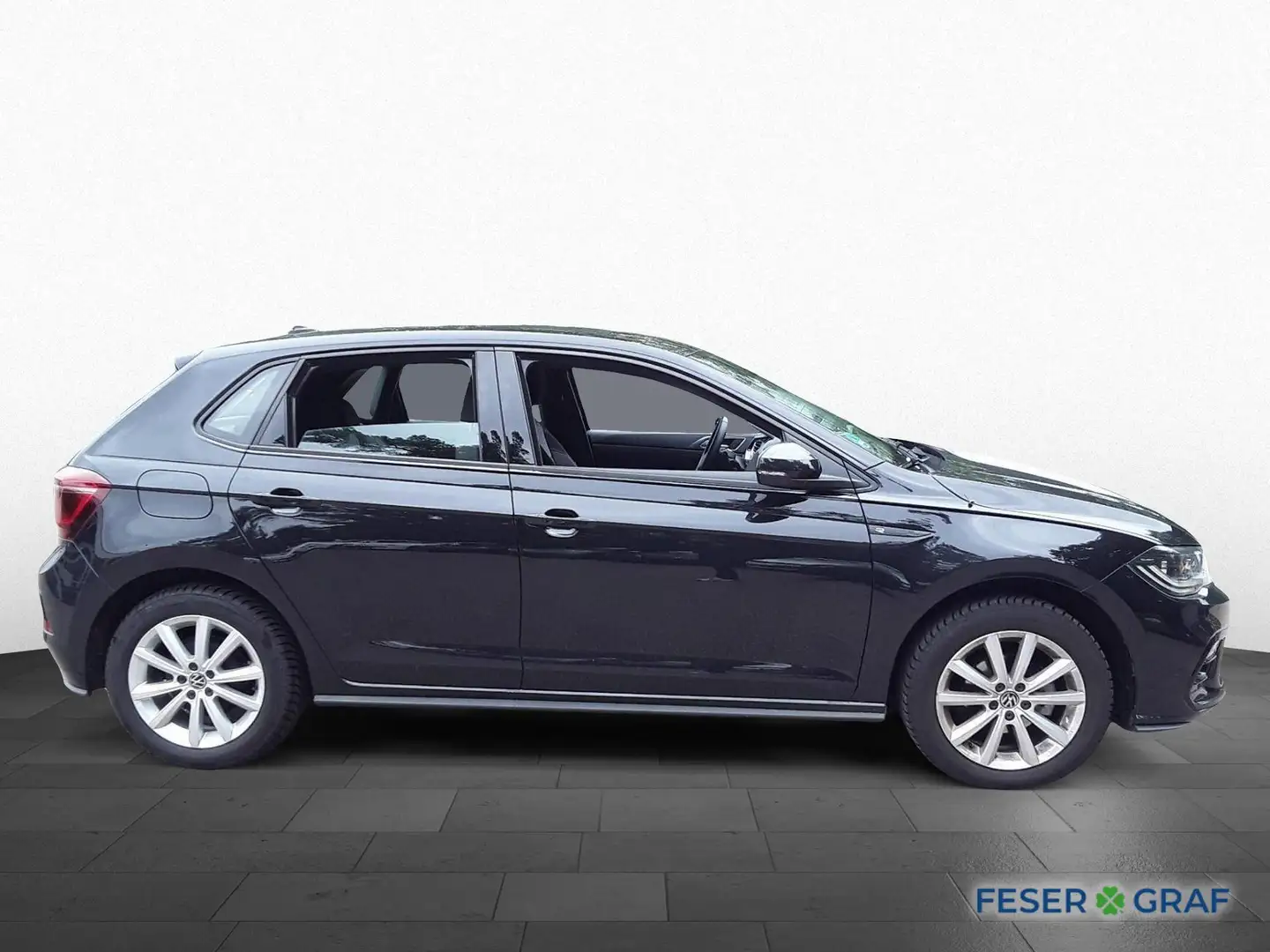 Volkswagen Polo 1.0 TSI DSG R-Line KAM NAVI ACC IQ.LIGHT Schwarz - 2