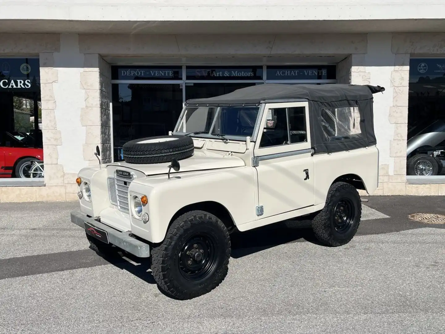 Land Rover Series SERIE 3 88 Cabriolet Beige - 1