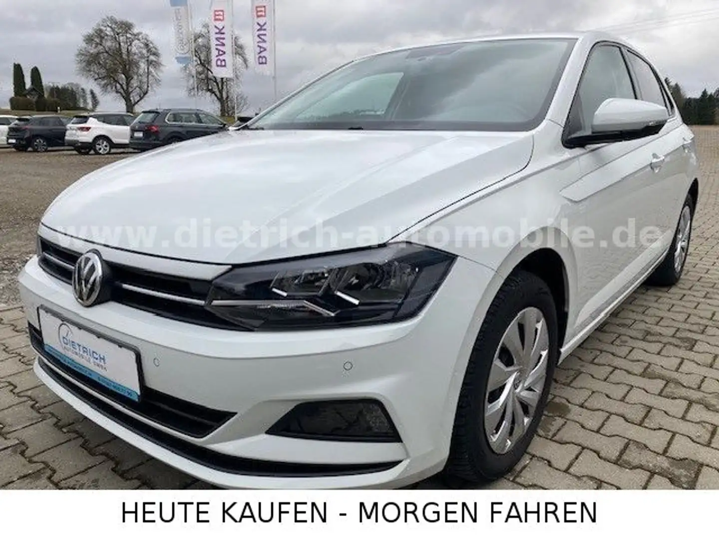 Volkswagen Polo VI Comfortline SHZ PDC KLIMA USB TEMPOMAT Weiß - 1