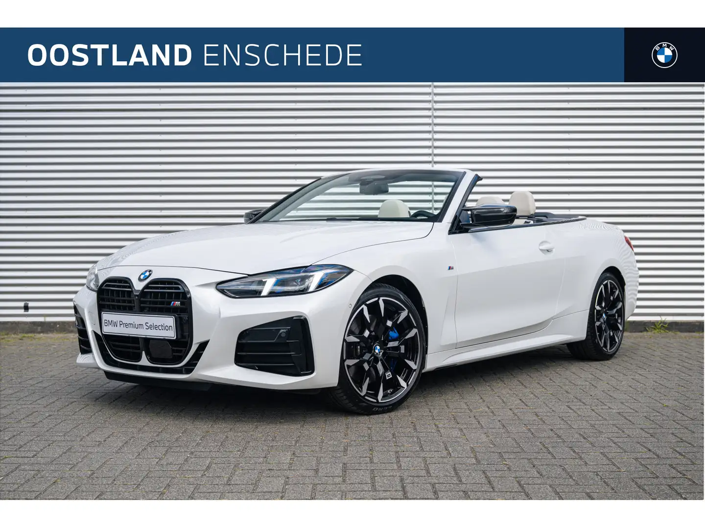BMW 440 4 Serie Cabrio M440i xDrive High Executive Automaa Wit - 1