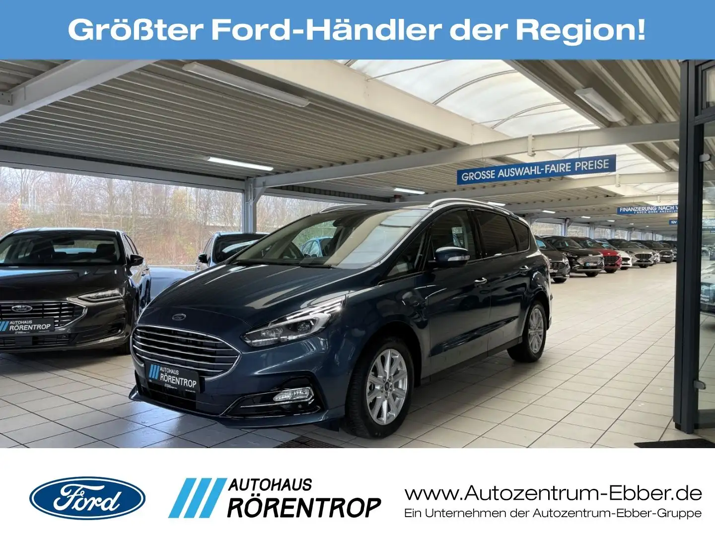 Ford S-Max Edition 2.5 FHEV Aut. Business-Paket 2 Azul - 1