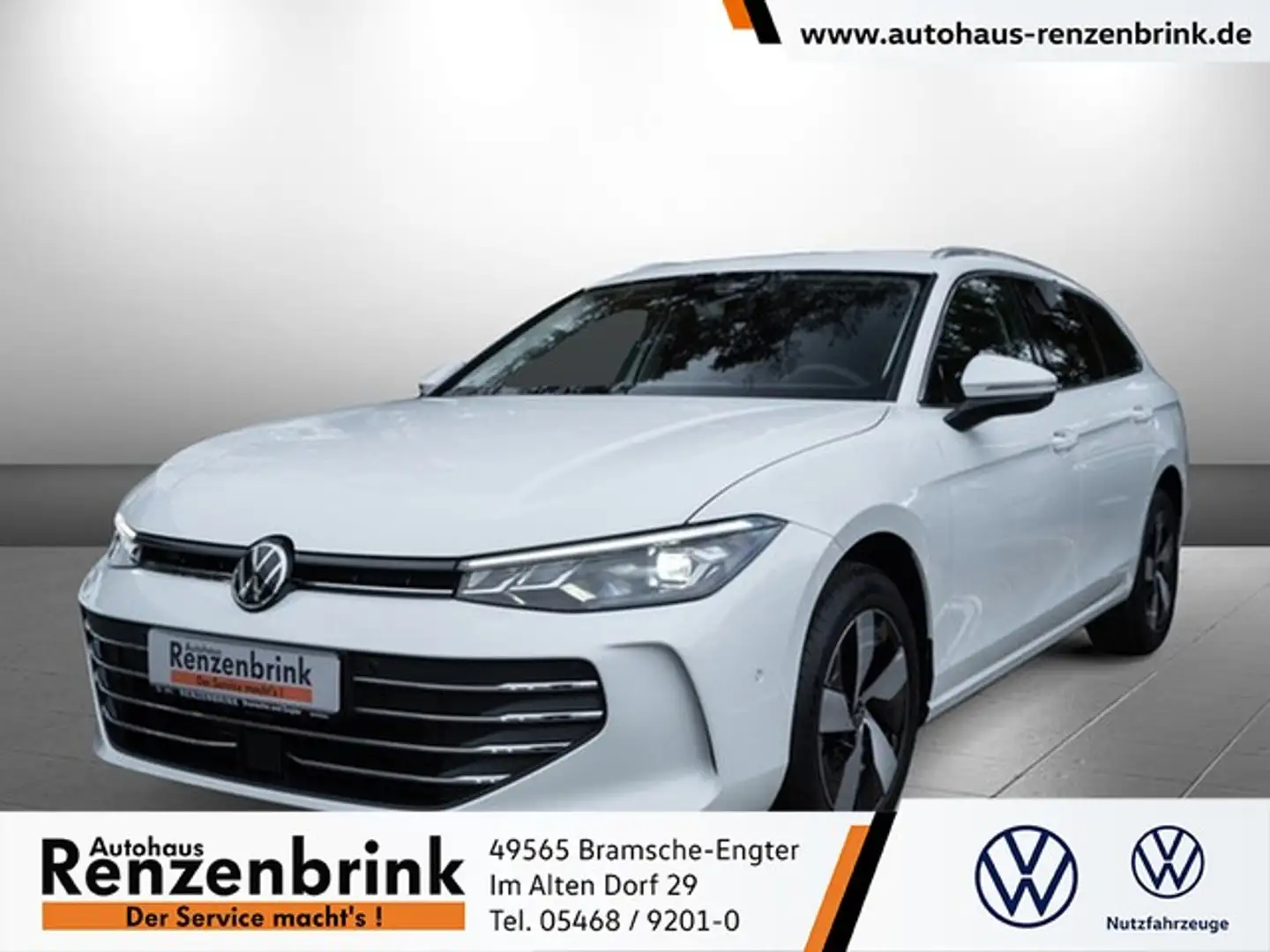 Volkswagen Passat Business TDI DSG AHK Weiß - 1