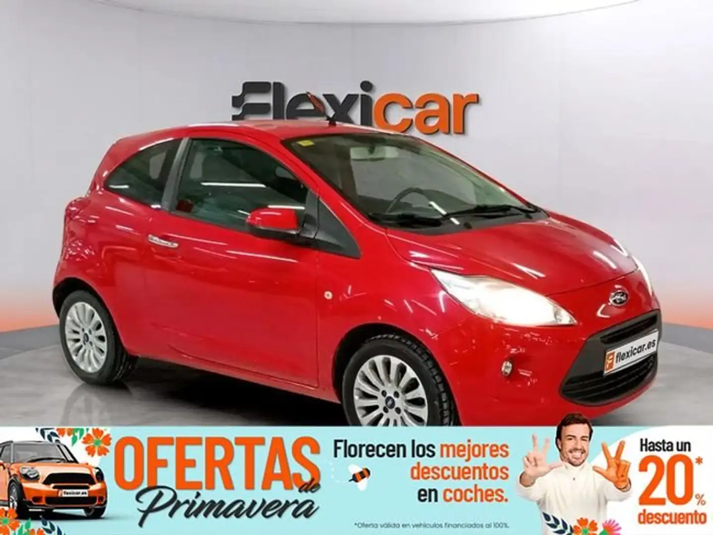 Ford Ka/Ka+ Black & White Ed. 1.2 Duratec A.-St.-St. Rojo - 1