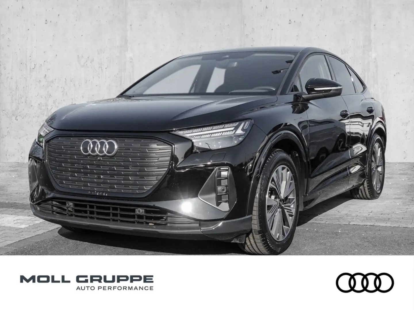 Audi Q4 e-tron Q4 Sportback 40 e-tron 150 kW NAVI LED LM ACC Black - 1