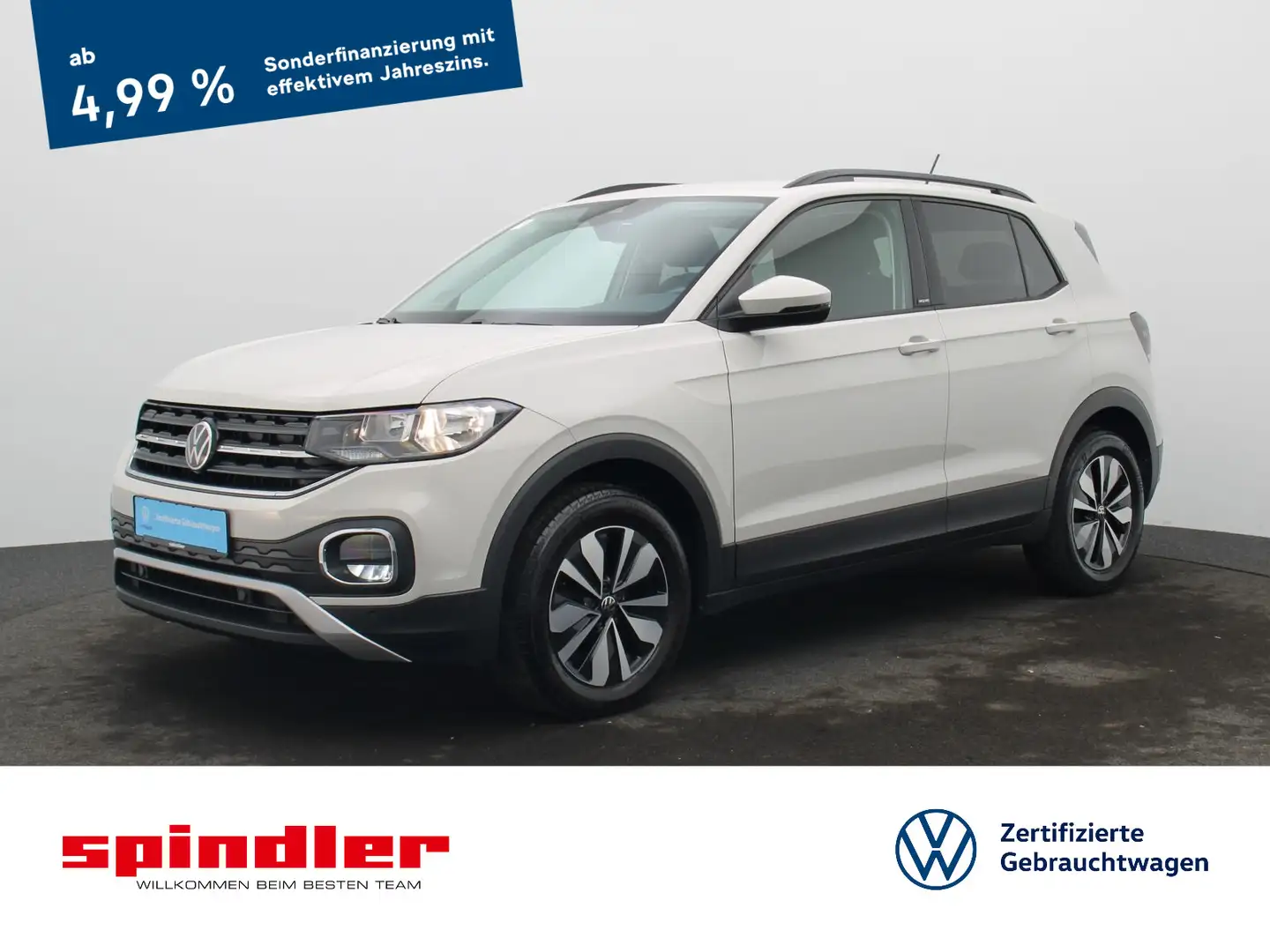Volkswagen T-Cross Life 1.0 TSI/ AppConnect, PDC, SHZ, DAB+ Grau - 1