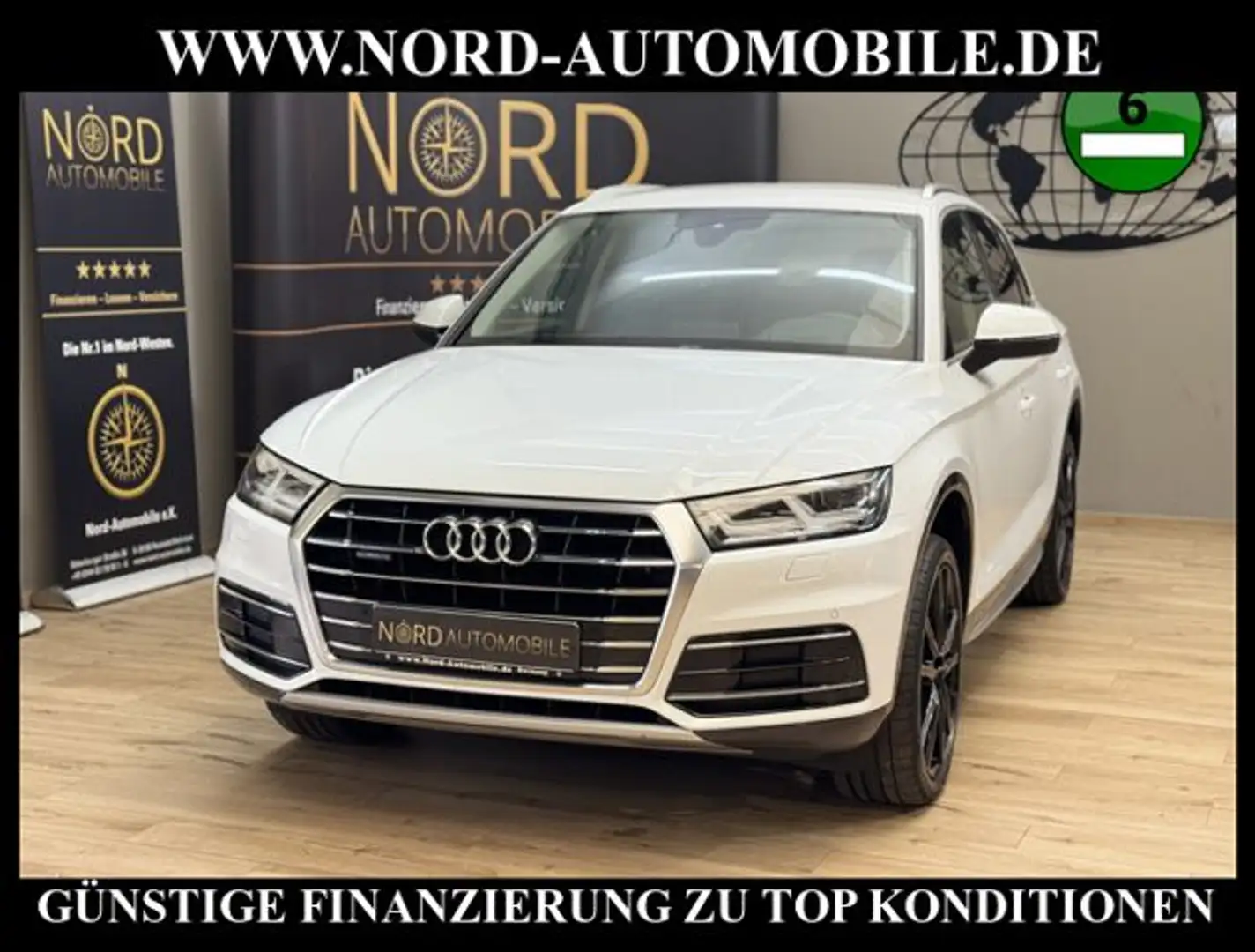 Audi Q5 40 TDI quattro design *AHK*VIRTUAL*20ZOLL* Weiß - 1