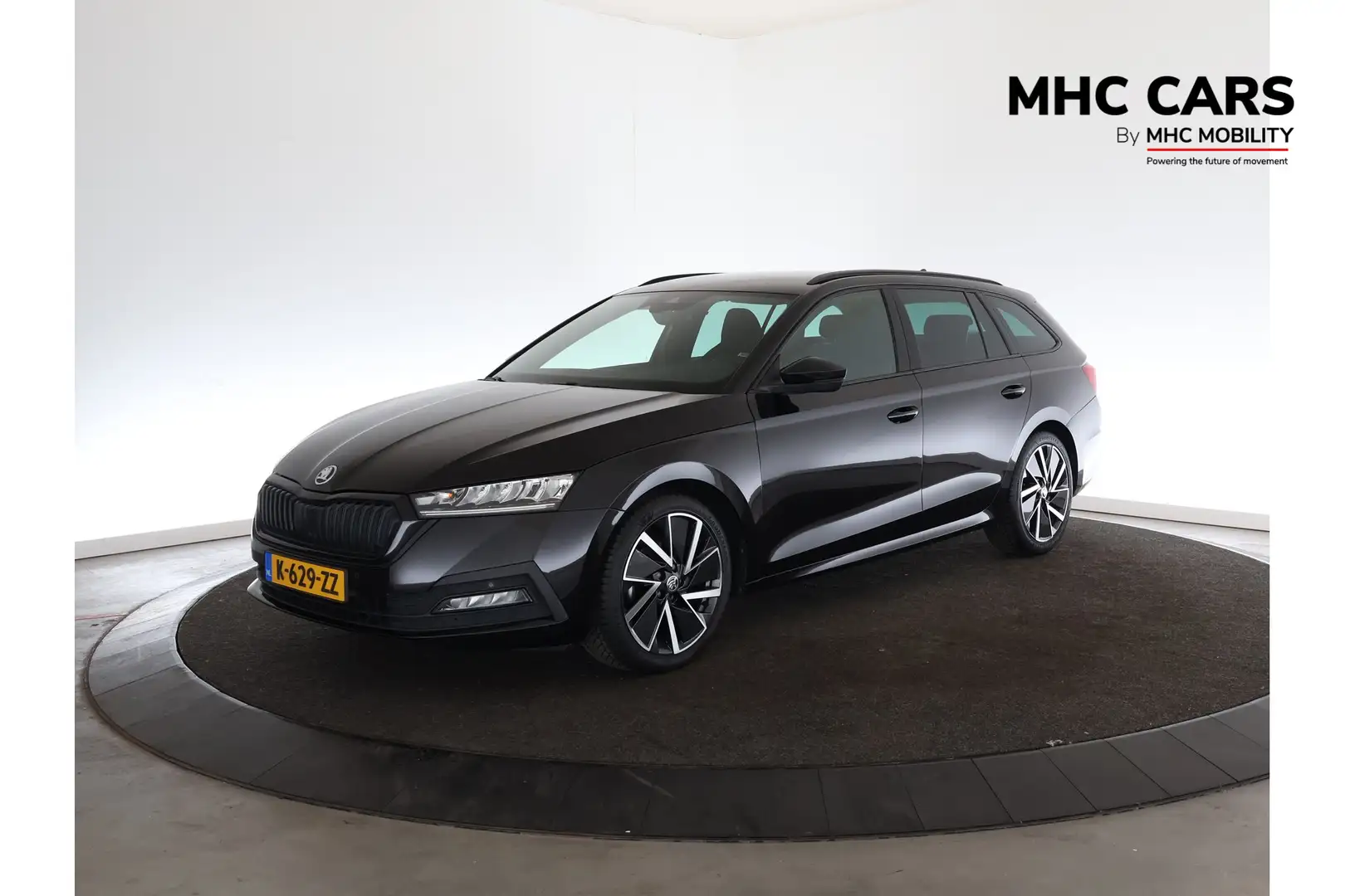 Skoda Octavia Combi 1.0 TSI e-TEC MHEV DSG Sport Business Zwart - 1