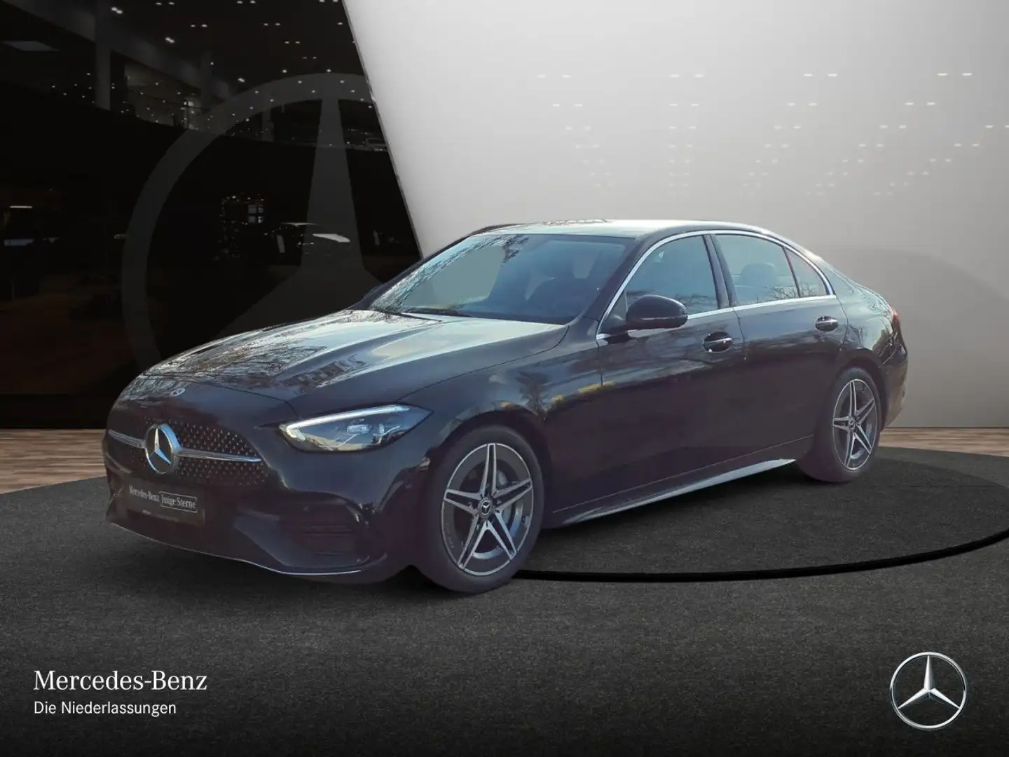 Mercedes-Benz C 200 d AMG+LED+KAMERA+TOTW+KEYLESS+9G Negro - 2