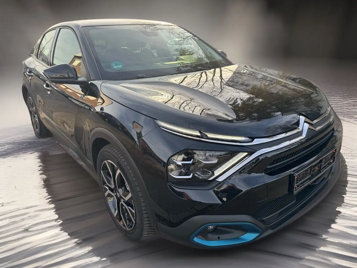 Citroen ë-C4 ë-Feel Pack/LED/Wärmep/Kälte-Pa./Kam/STH/18 Schwarz - 1