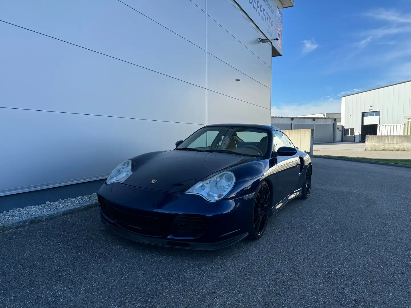 Porsche 911 Turbo*1 Besitz*Turbos Neu*OZ*H&R* Blau - 1
