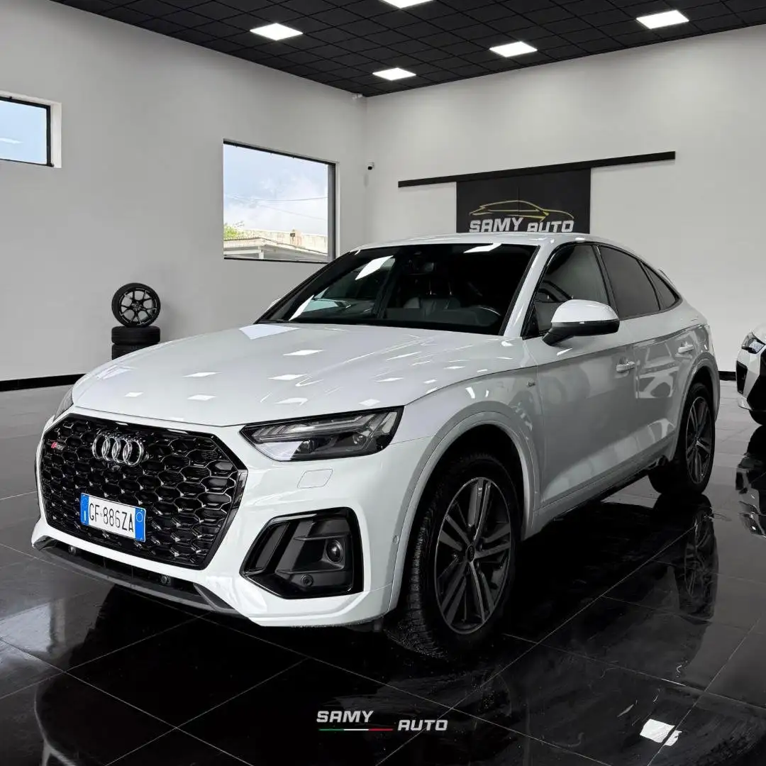 Audi SQ5 SQ5 Sportback 50 2.0 tfsi e S line Plus quattro Bianco - 2