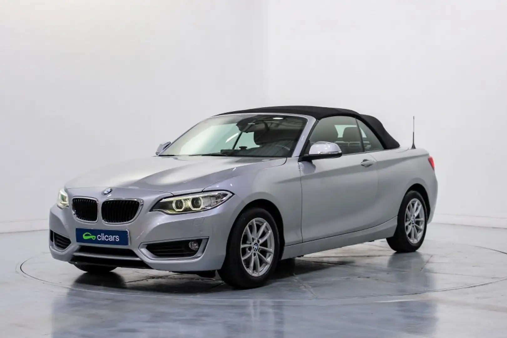 BMW 220 220d Cabrio Plateado - 1