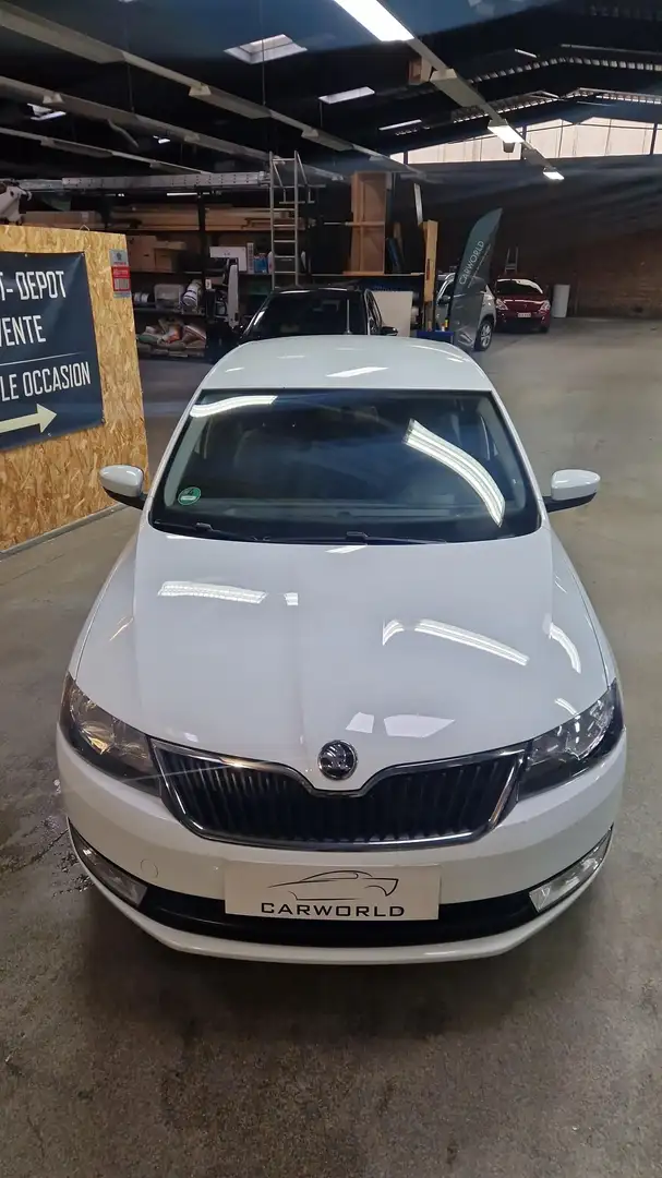 Skoda Rapid/Spaceback Rapid 1.2 TSI Spaceback Active $ 12MOIS GARANTIE $ Blanc - 2