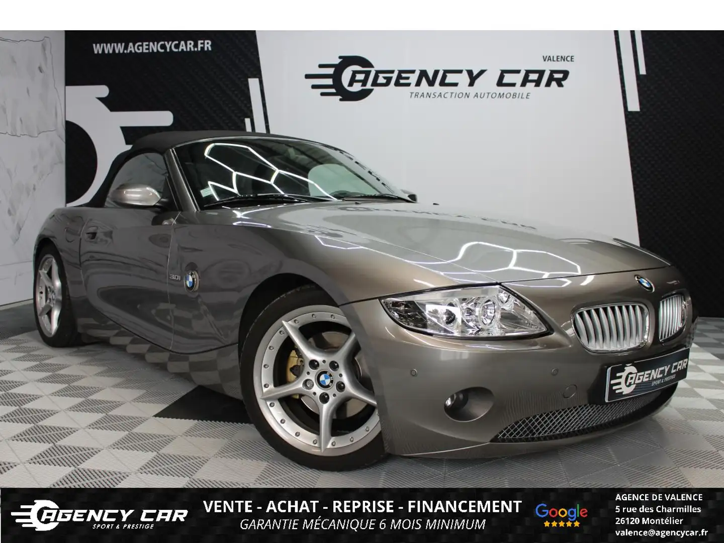 BMW Z4 3.0i E85 TRES FAIBLE KILOMETRAGE Gris - 1