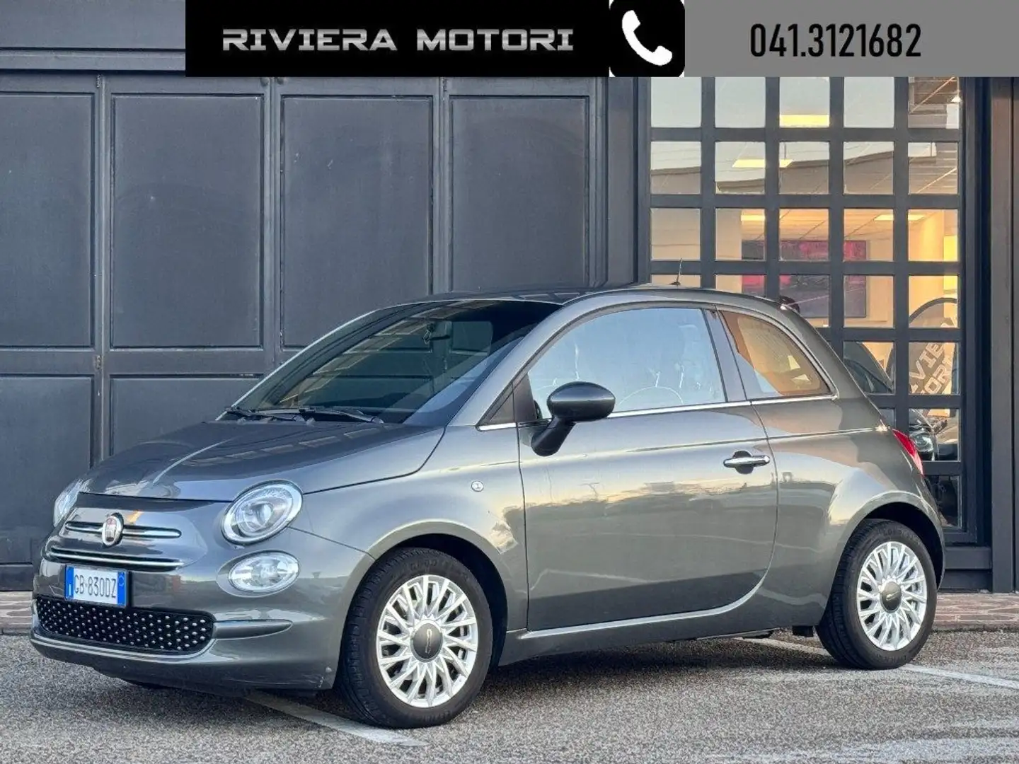 Fiat 500 1.2 Lounge Grau - 1