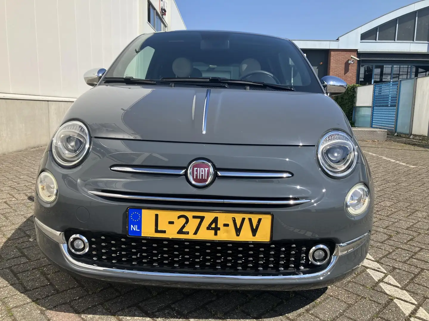 Fiat 500 1.0 Hybrid Dolcevita Grau - 2