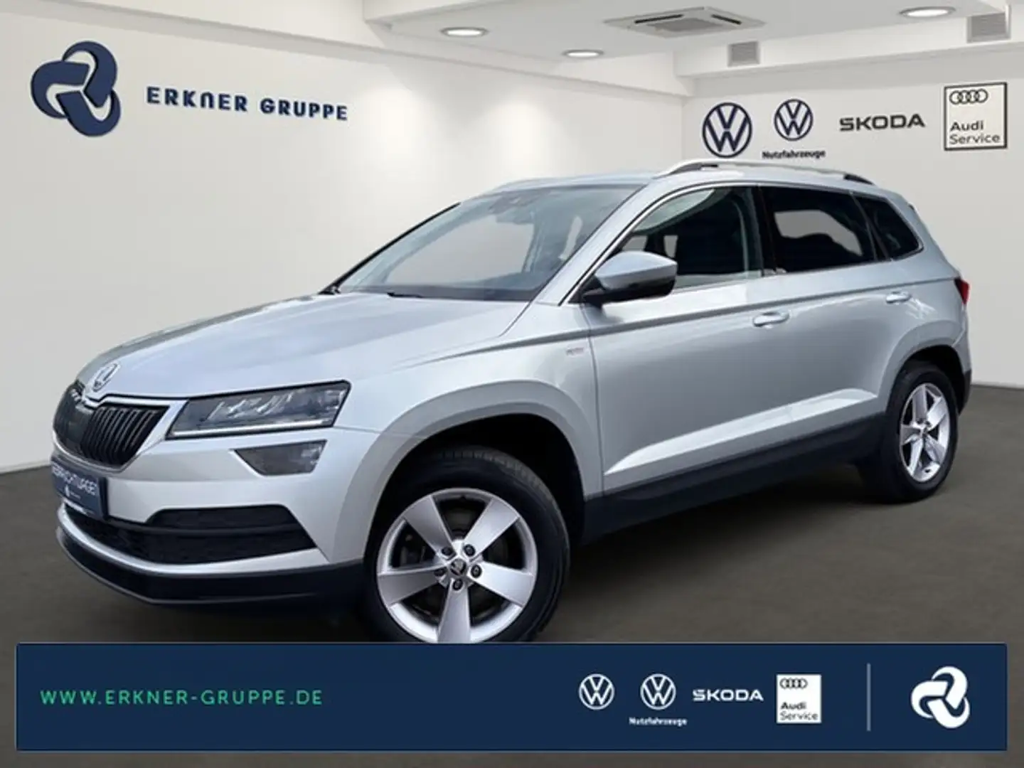 Skoda Karoq 2.0 TDI 4x4 Ambition LED+ACC+KAMERA+++ Silber - 1