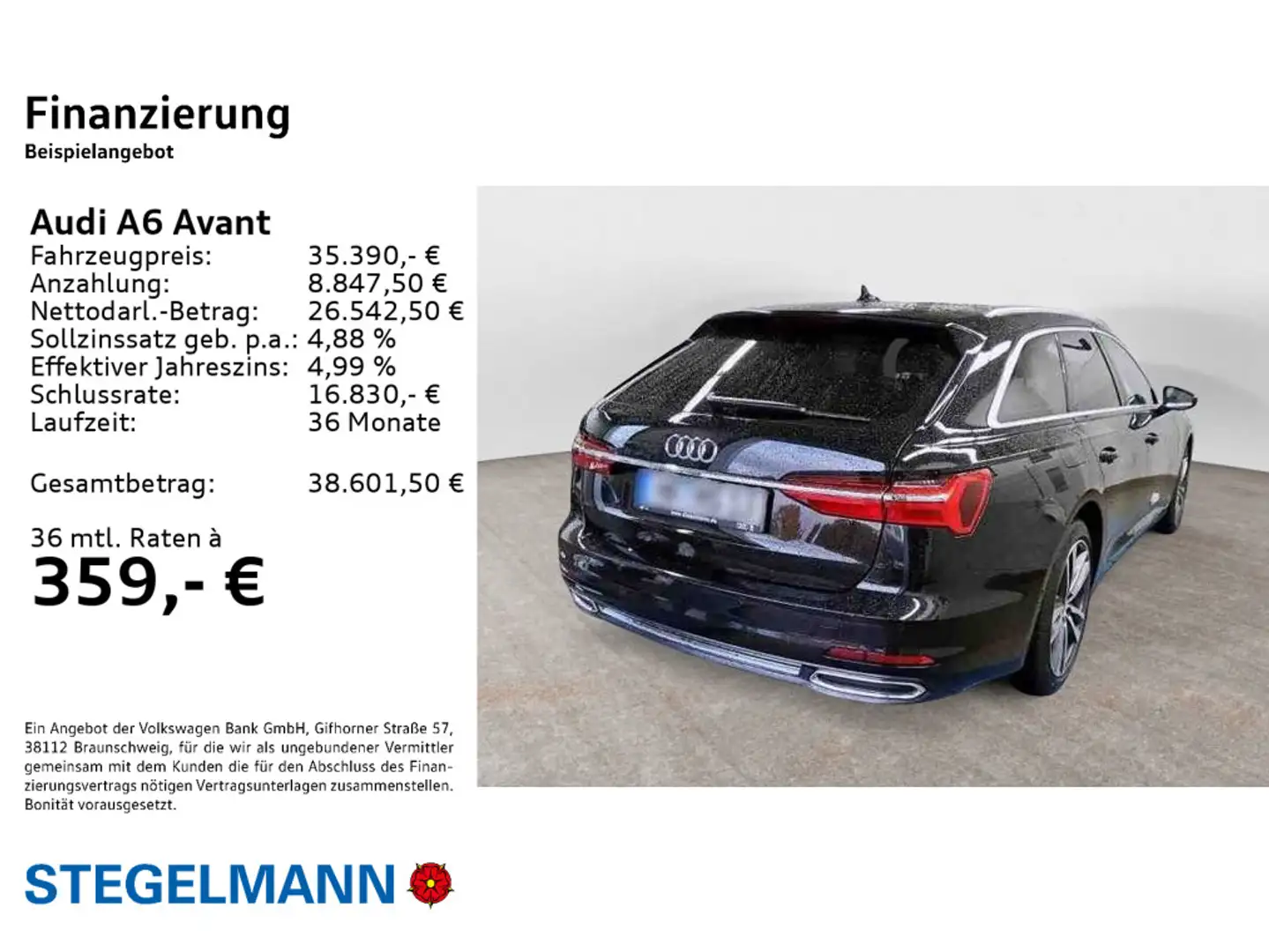 Audi A6 40 TDI S-tronic Sport *Pano*LED*Leder*N Schwarz - 2