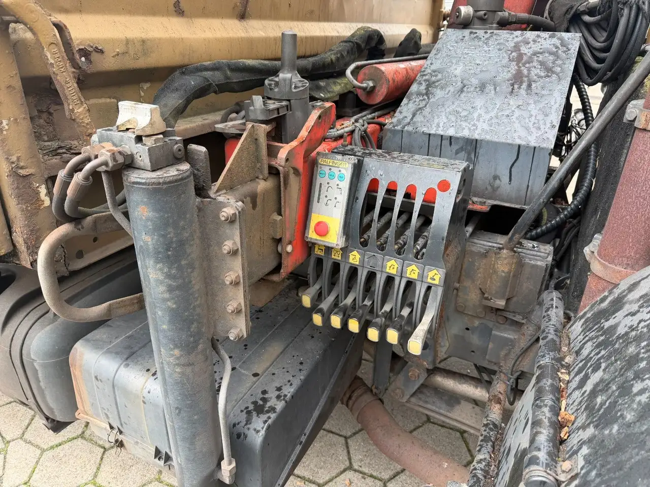 MAN L2000 Meiler 3- Seiten Kipper Kran Palfinger, foto 7