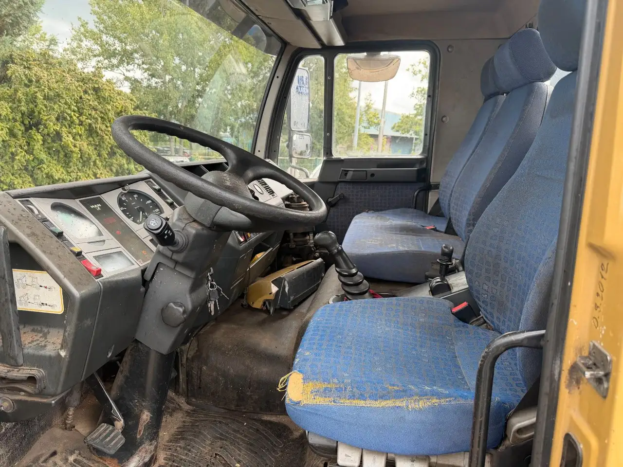 MAN L2000 Meiler 3- Seiten Kipper Kran Palfinger, foto 11