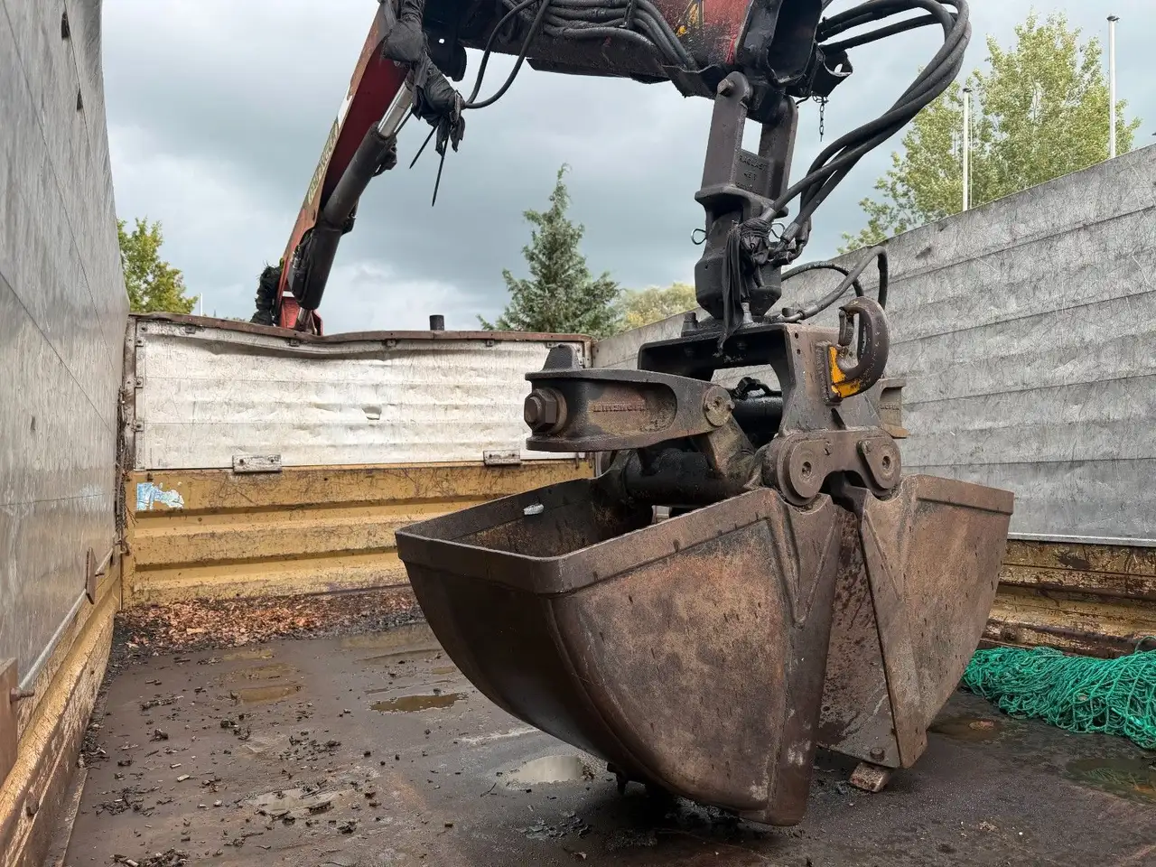 MAN L2000 Meiler 3- Seiten Kipper Kran Palfinger, foto 10