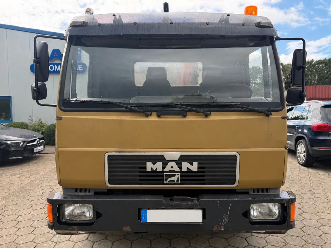 MAN L2000 Meiler 3- Seiten Kipper Kran Palfinger, foto 2
