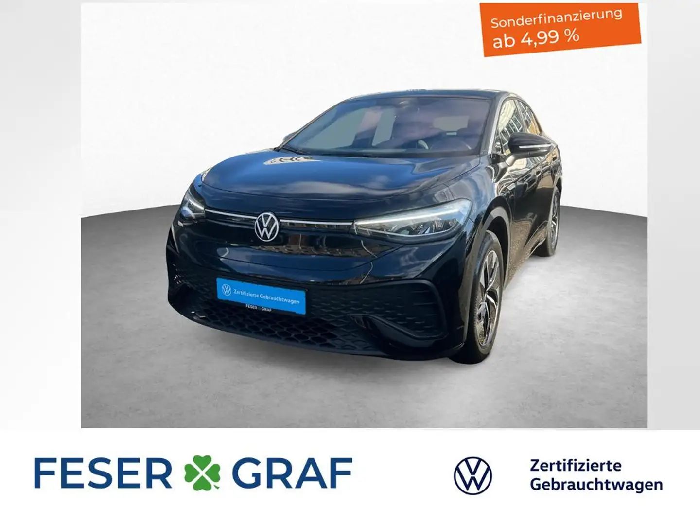 Volkswagen ID.5 Pro 1-Gang Automatik NAVI AHK LED id5 Schwarz - 1