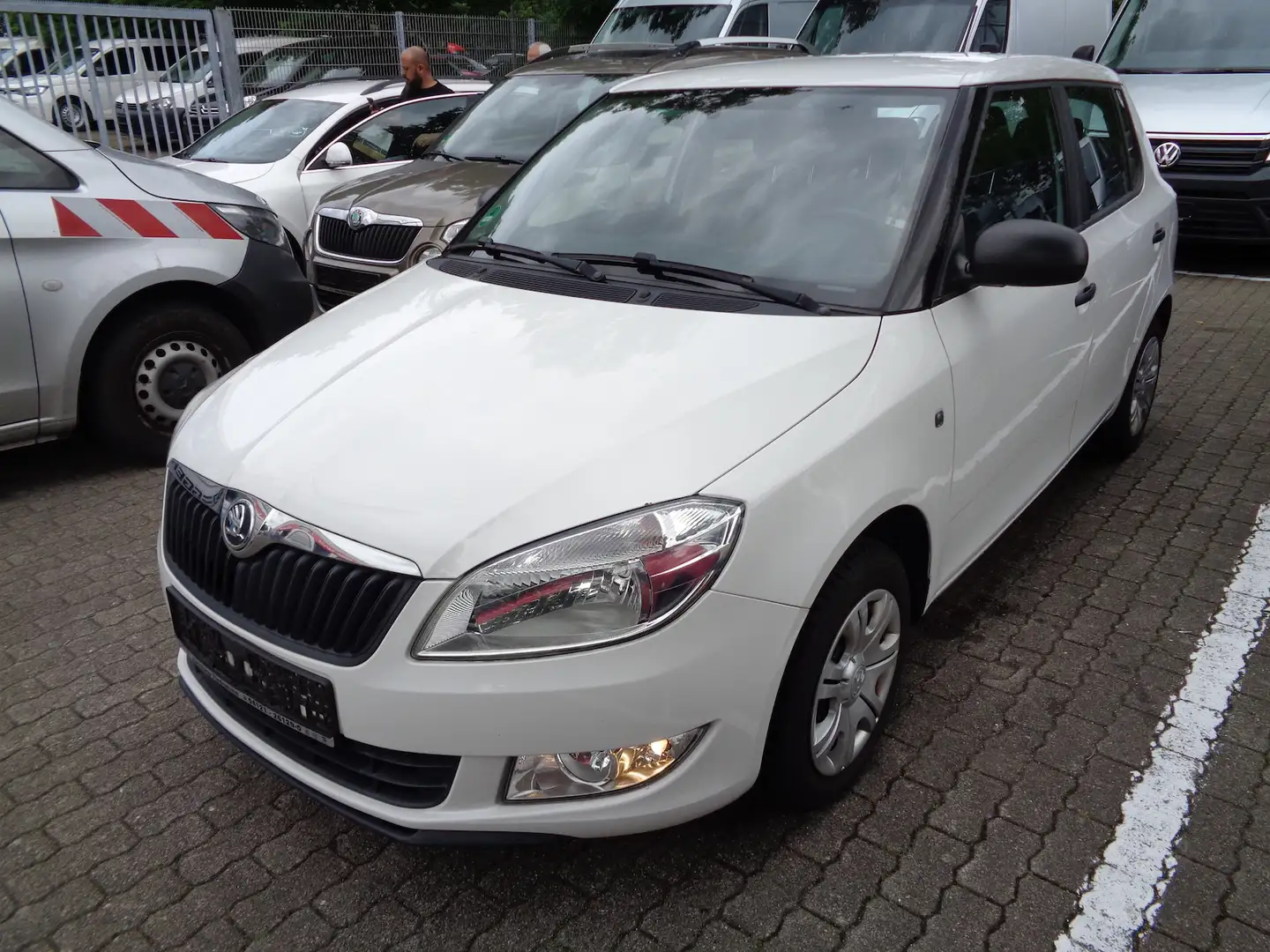 Skoda Fabia 1.2 TSI Cool Edition, Klima, 2.Hand Weiß - 2