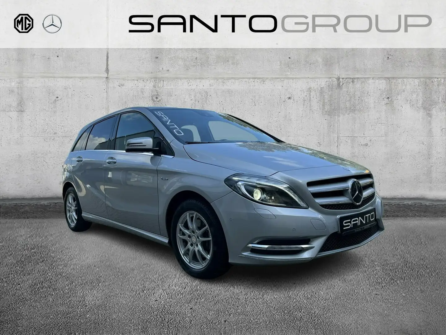 Mercedes-Benz B 200 B 200 BlueEFFICIENCY NAVI ACC XENON LEDER Silber - 1