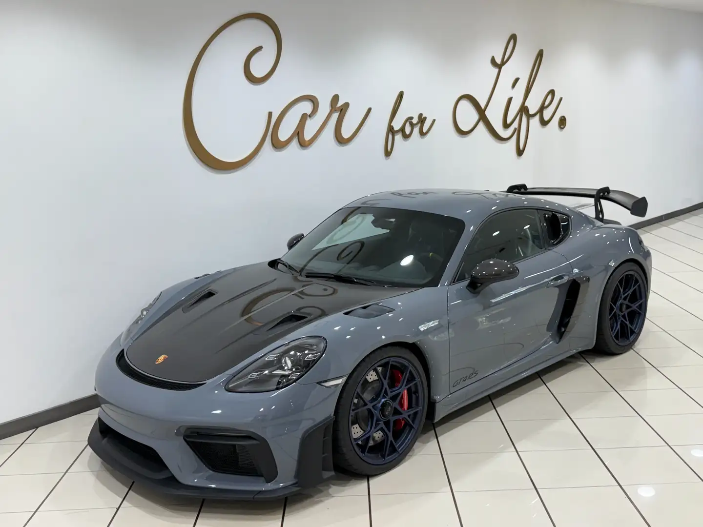 Porsche Cayman 718 4.0 GT4 RS Pdk IVA ESPOSTA Gris - 1