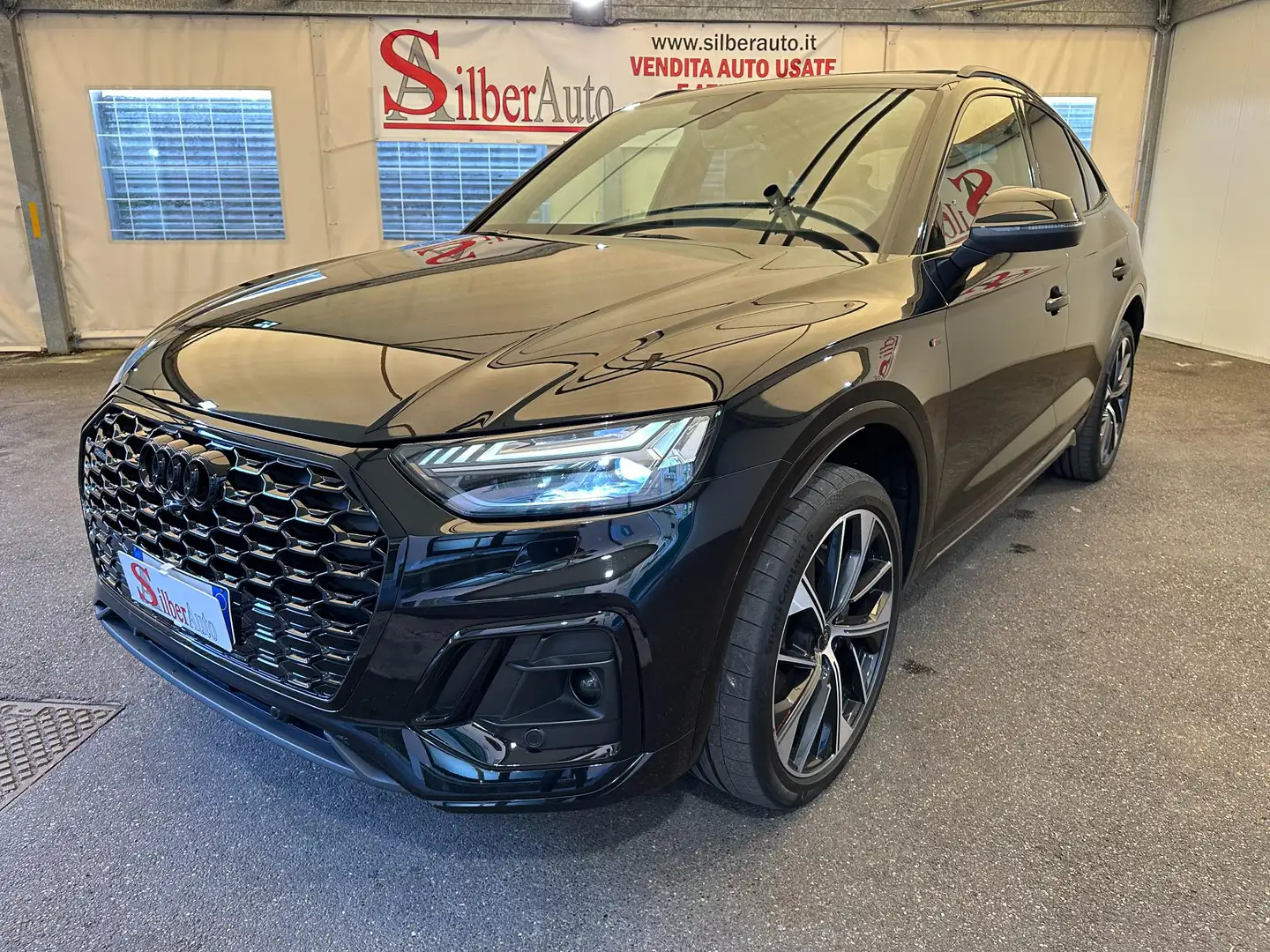 Audi Q5 40 2.0 tdi mhev 12V S line Plus quattro s-tronic Nero - 1