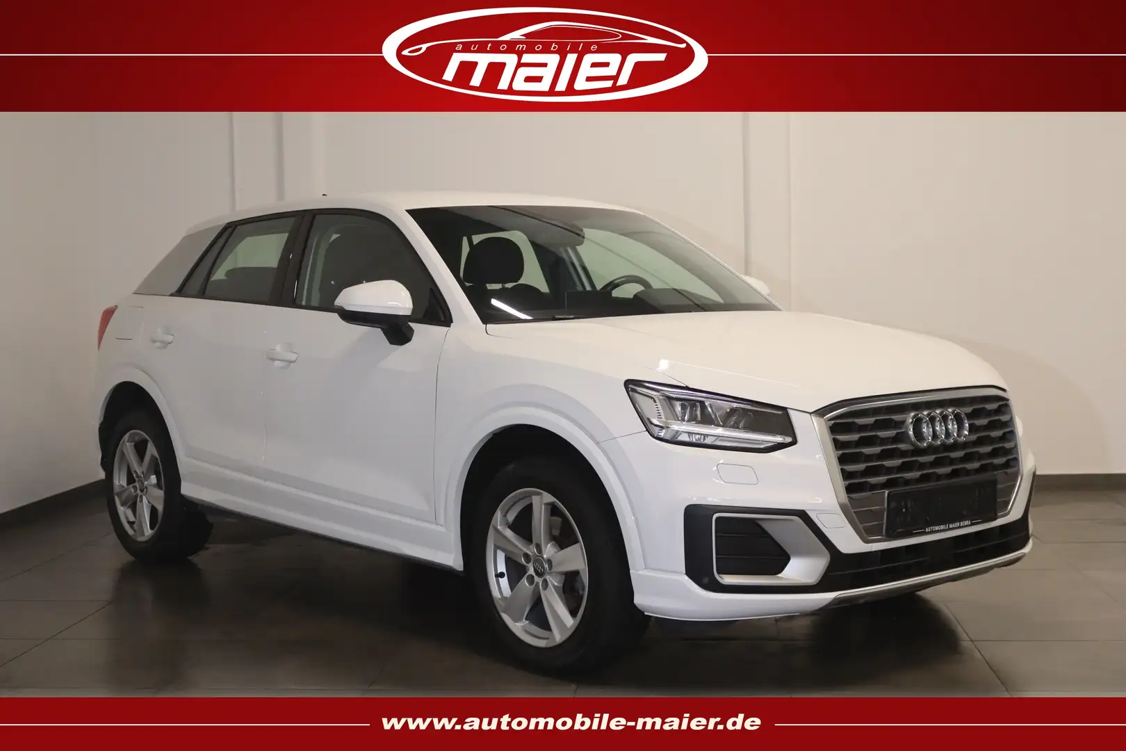 Audi Q2 30 TFSI sport-Navigation-LED-AHK-SHZ-PDC-MFL- Weiß - 1