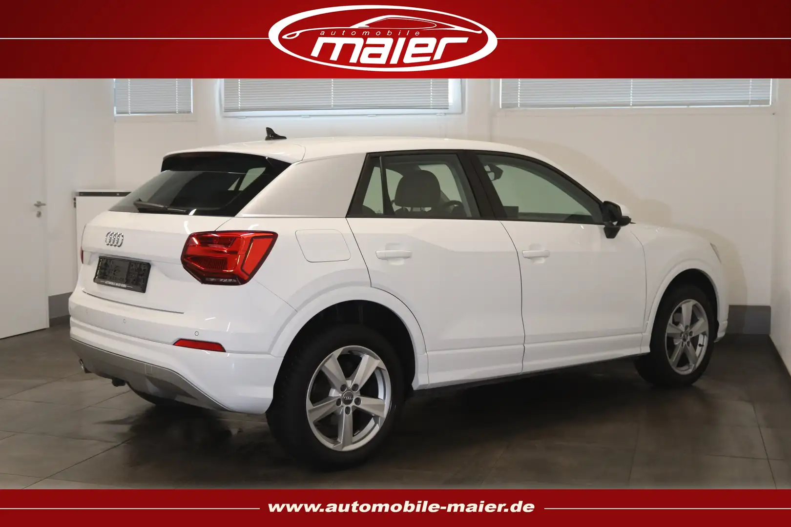 Audi Q2 30 TFSI sport-Navigation-LED-AHK-SHZ-PDC-MFL- Weiß - 2