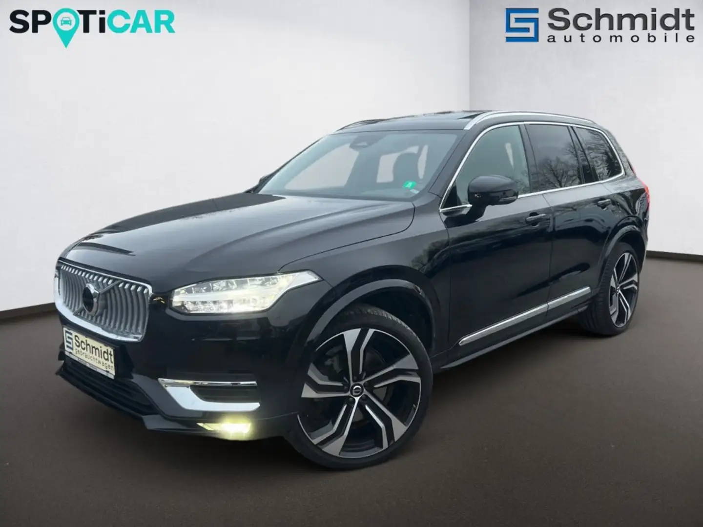 Volvo XC90 Plus Bright AWD Mild Hybrid Diesel 7 Sitze Schwarz - 2