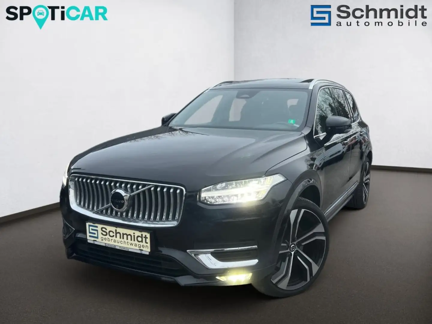 Volvo XC90 Plus Bright AWD Mild Hybrid Diesel 7 Sitze Schwarz - 1