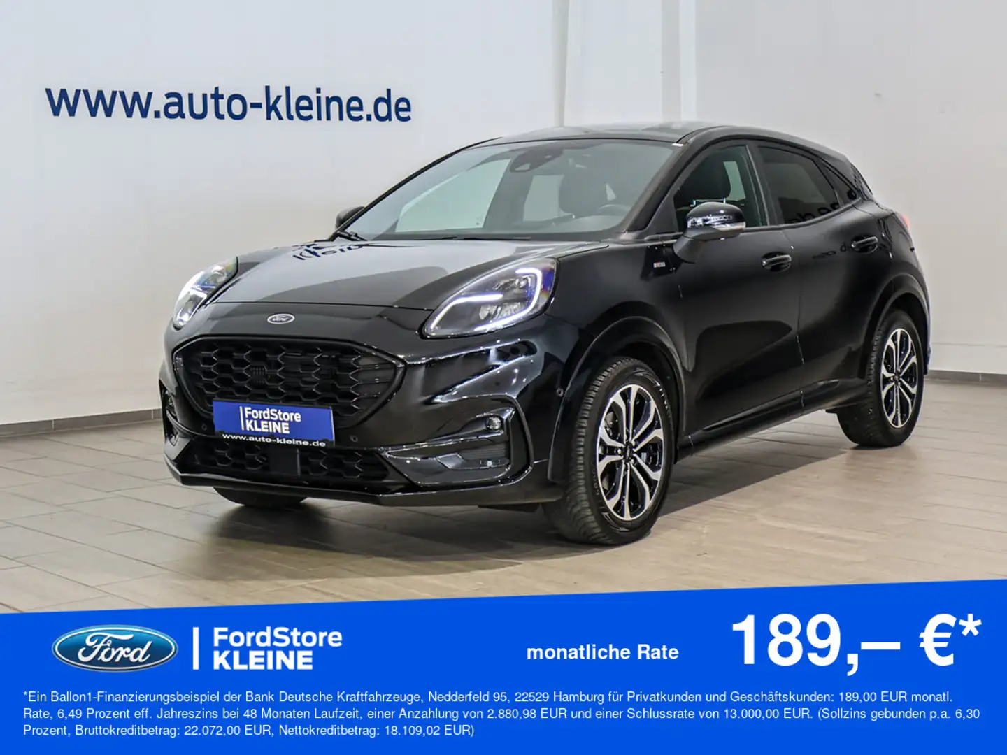 Ford Puma ST-Line X 1.0l EcoBoost +GJR+KAMERA Negro - 1