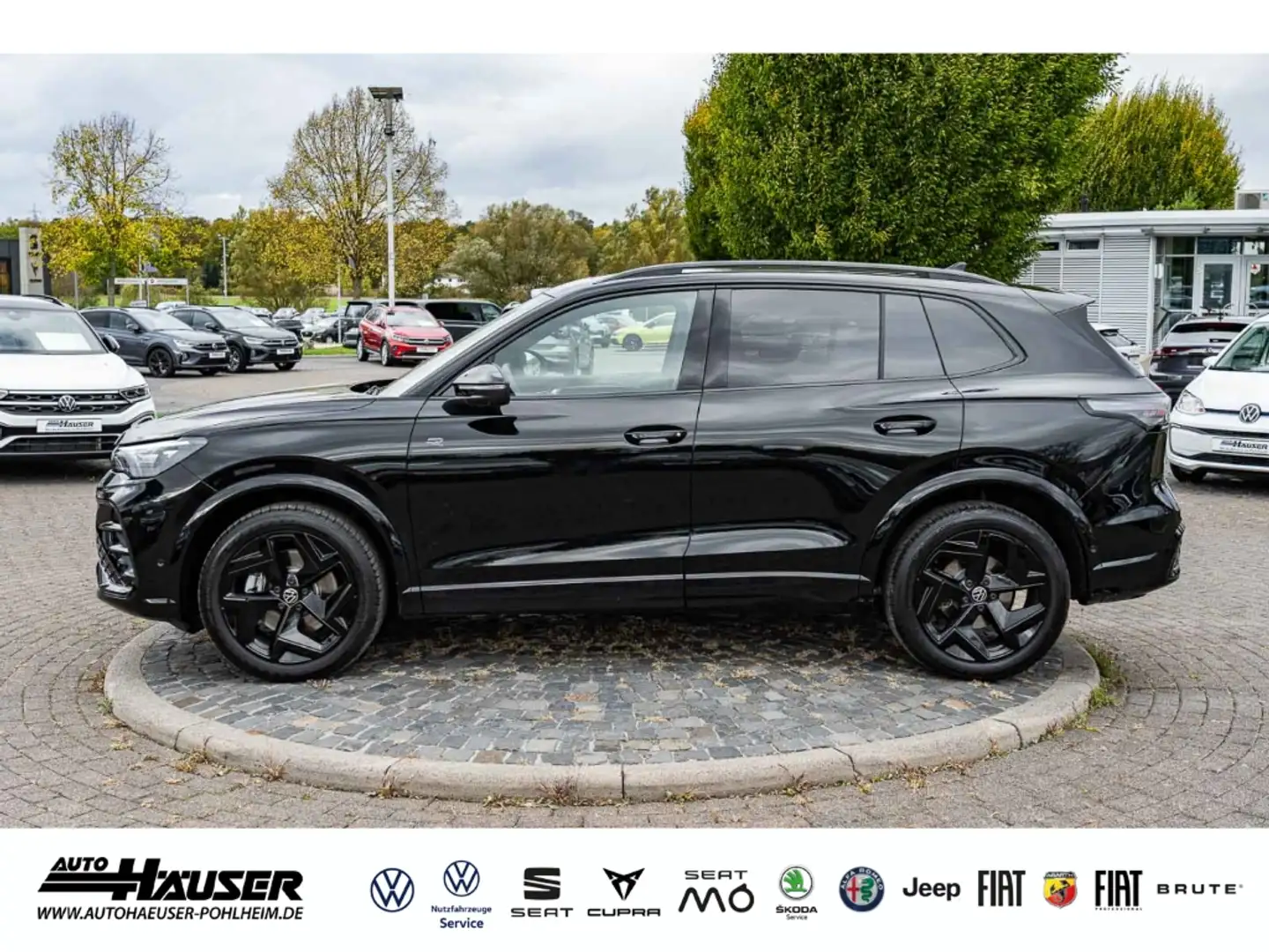 Volkswagen Tiguan R-Line 2.0 TDI DSG PANO AHK EL. HECKKL. TOP-VIEW Schwarz - 2