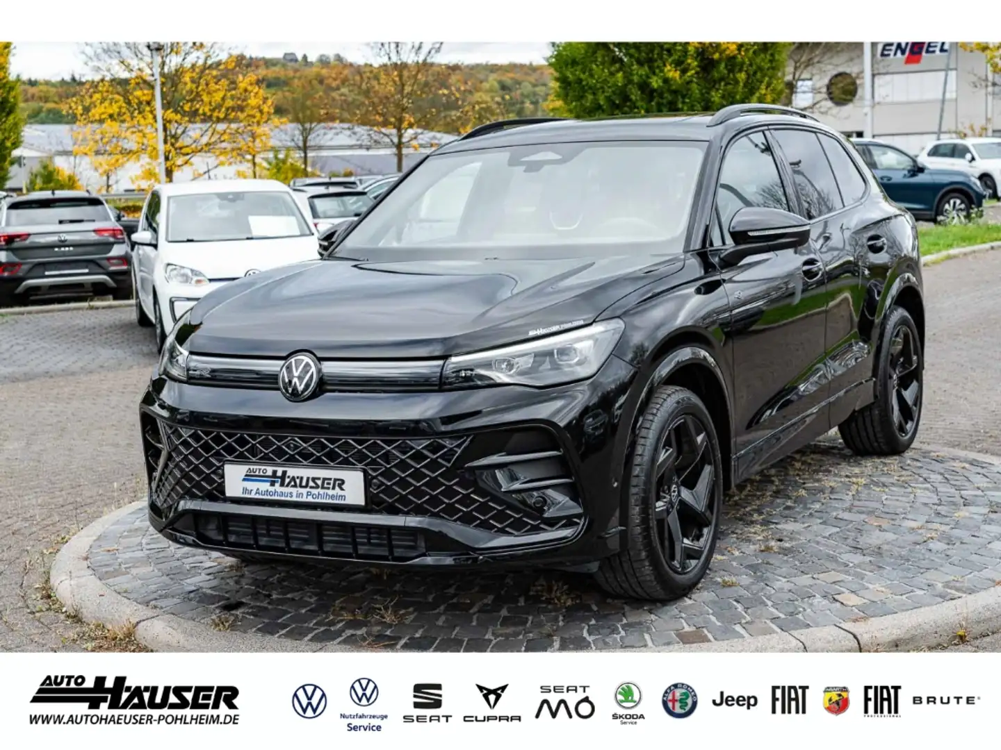 Volkswagen Tiguan R-Line 2.0 TDI DSG PANO AHK EL. HECKKL. TOP-VIEW Schwarz - 1