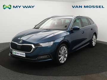 Octavia Combi Style 1.4TSI iV PHEV 204PK *AUTOMAAT*NAVI*HALF LEDER*CAMERA*ADAPTIVE CRUISE*PDC*NAVI*DIGITAL DASHBOARD*...