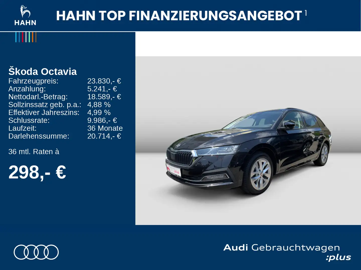 Skoda Octavia Combi 1.5 TSI 6-Gang ACT Style Cam Navi Schwarz - 2