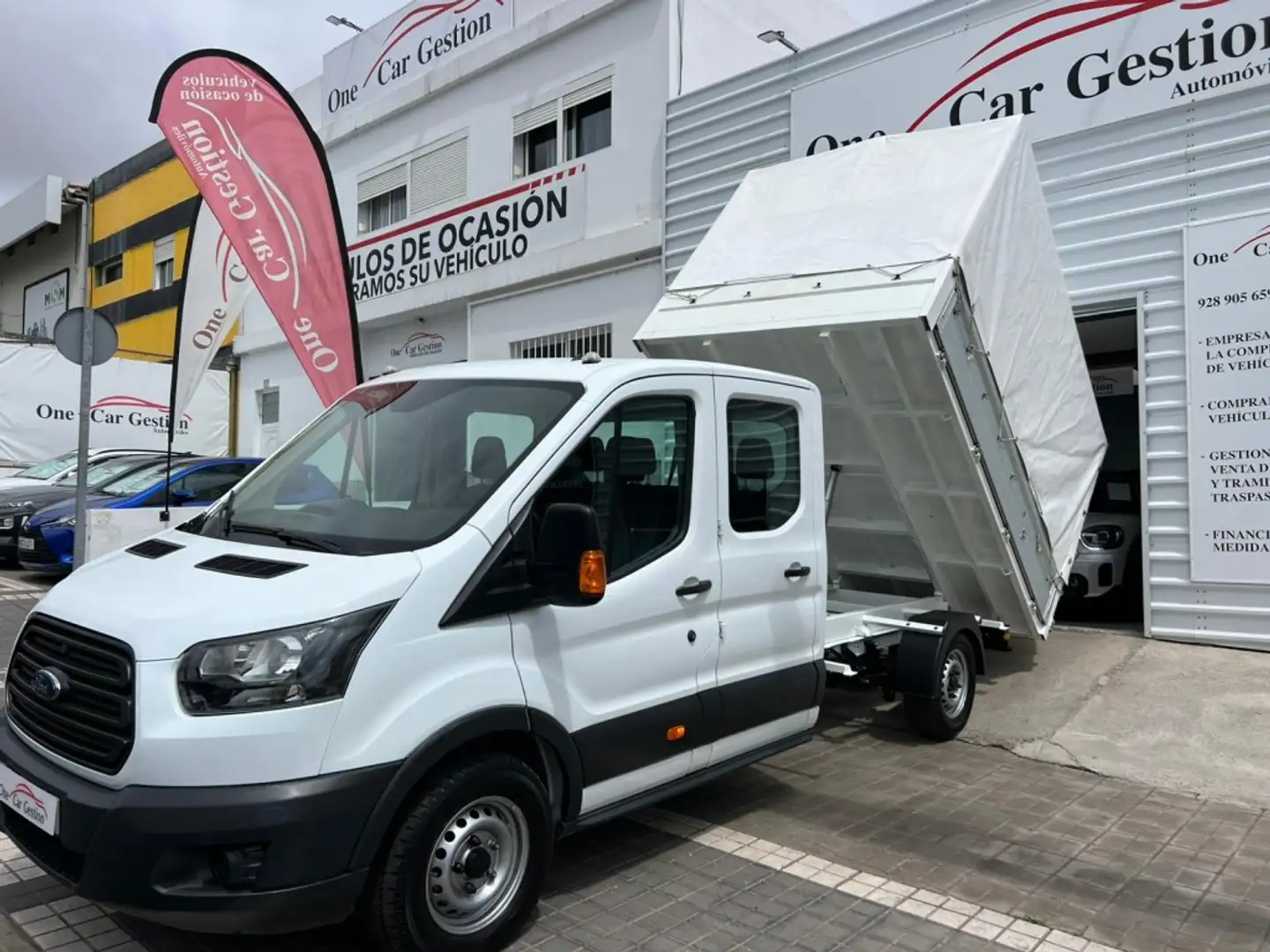 Ford Transit FT 350 L3 Chasis Ambiente 170 Blanco - 1