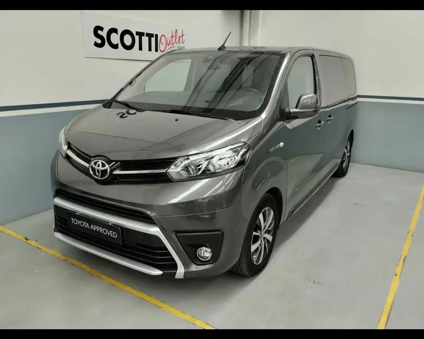 Toyota Proace ELETTRIC L2 50KW EXECUTIVE 8P IVA ESCLUSA Gri - 1