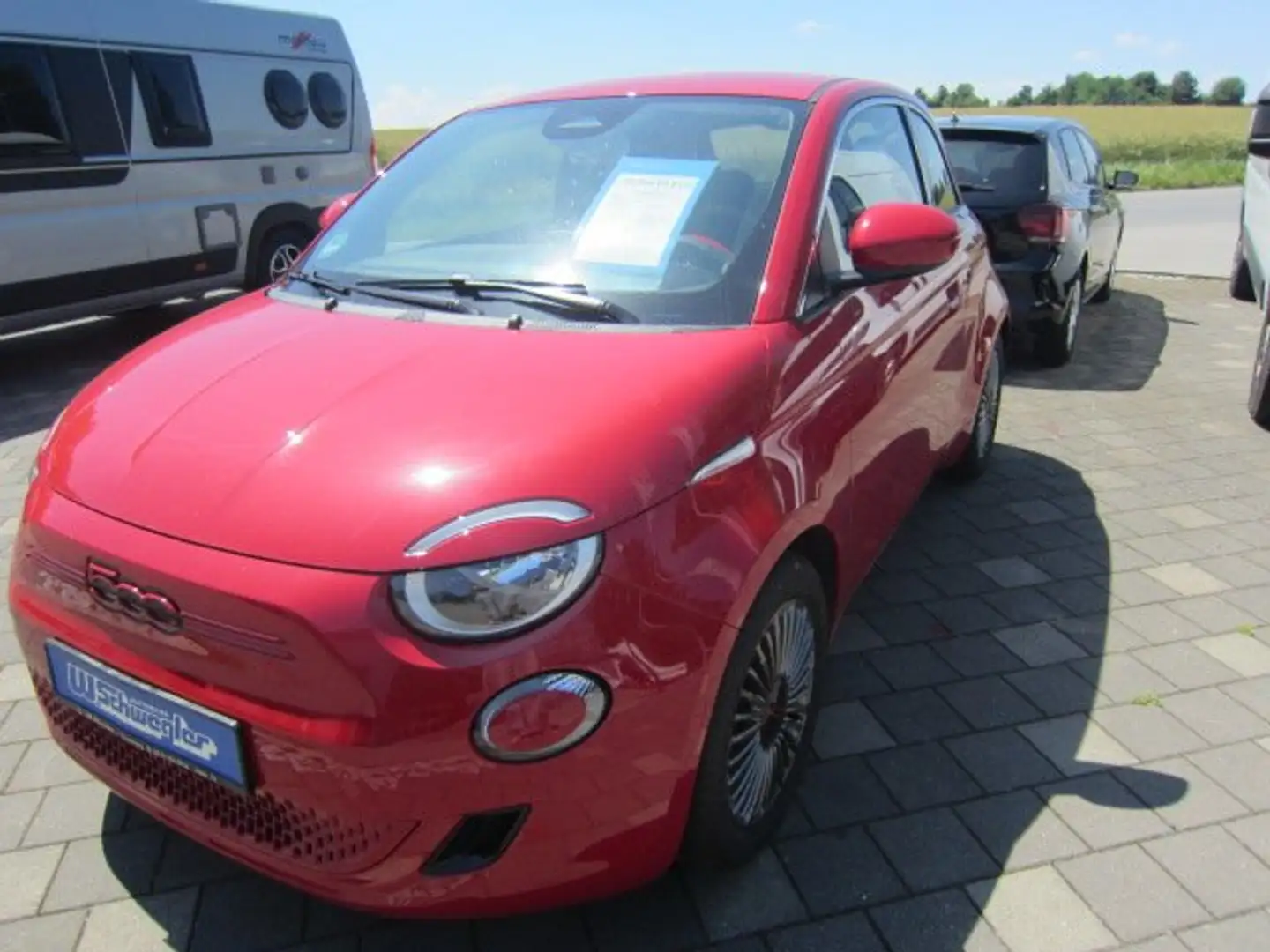 Fiat 500 500e RED Rood - 1