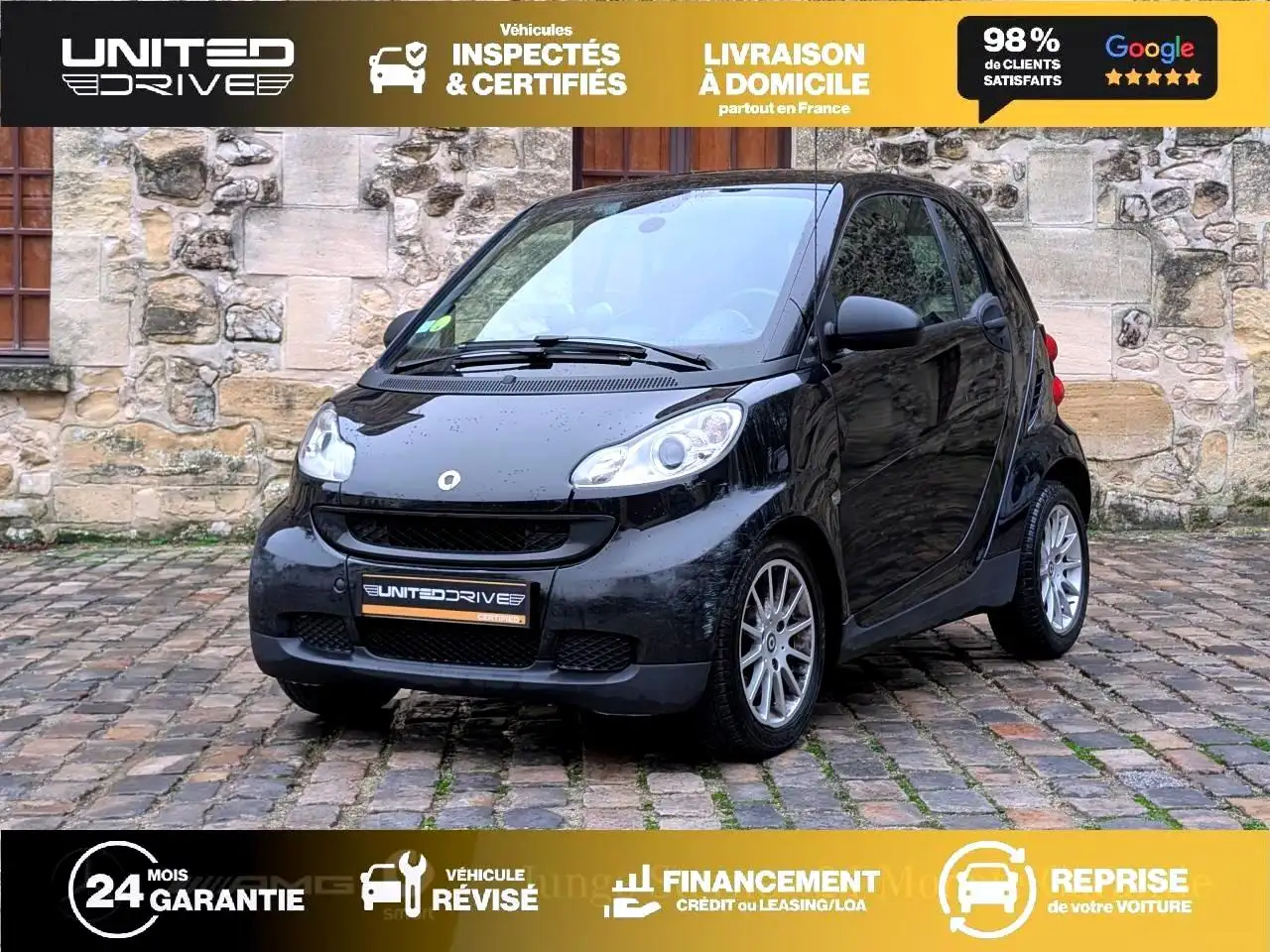 Smart forTwo Fortwo Coupe 1.0i - 61  COUPE 2007 Pure 